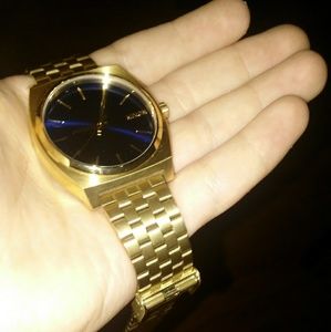 Nixon Gold Time Teller Watch